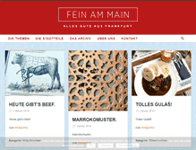 Tablet Screenshot of fein-am-main.de